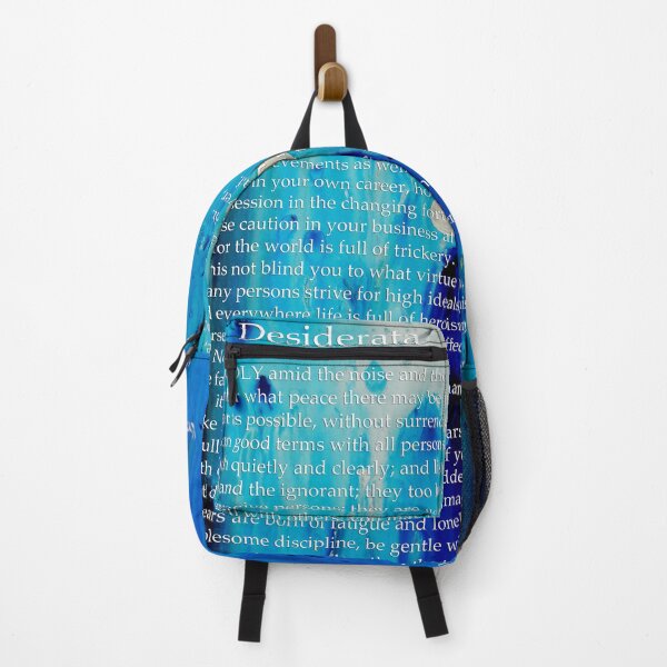 Item preview, Desiderata Blue Art - Motivational Life Lessons - By Sharon Cummings designed and sold by Sharon Cummings Art.