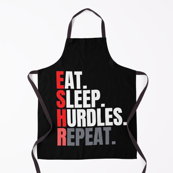 Item preview, Eat, Sleep, Hurdles, Repeat- Text designed and sold by mayankg1100.
