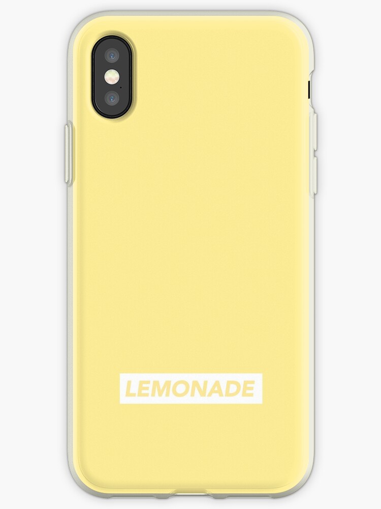 "LEMONADE" iPhone Cases & Covers by byceline Redbubble