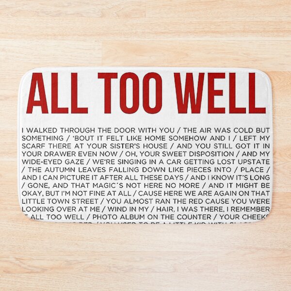 Item preview, All Too Well designed and sold by abell334.