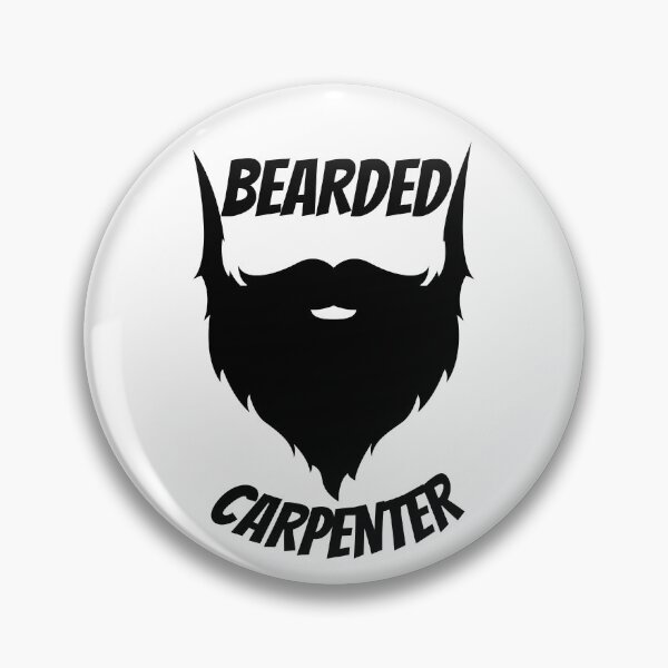 Item preview, bearded carpenter designed and sold by MissaMarket.