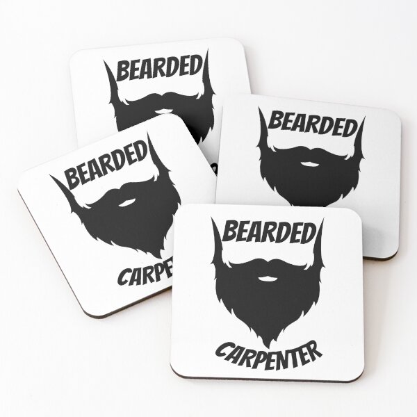 Item preview, bearded carpenter designed and sold by MissaMarket.