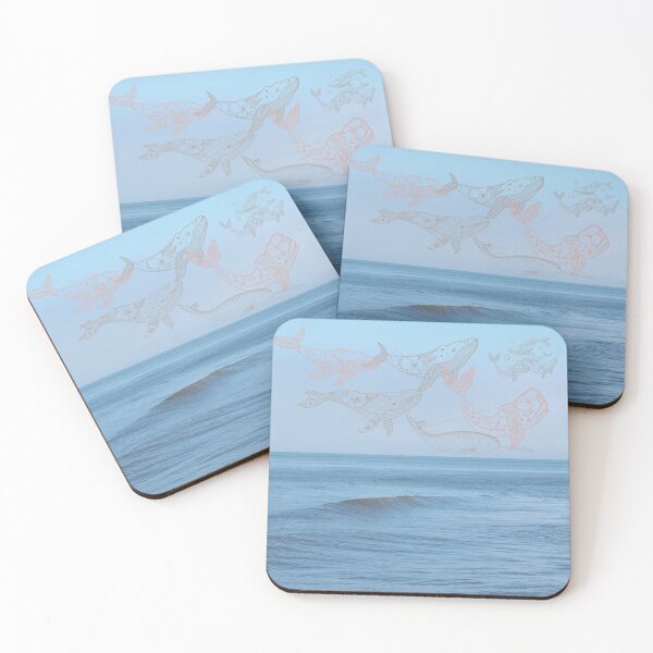 Item preview, Ocean Sky Whale | Sky whale pod | Sunset designed and sold by KeleCo.