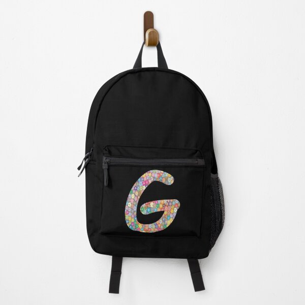 Item preview, Letter G Capital Alphabet Colorful Flowers Funny G Gift designed and sold by Shariss.
