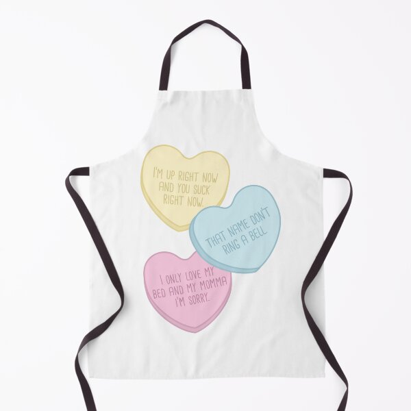 Item preview, Rude Candy Hearts - Drake lyrics designed and sold by Paddock9Designs.