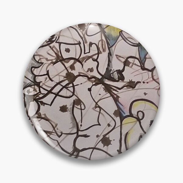 Item preview, Exploring Pareidolia #15 - Colorful Cartoon Abstract Illustration designed and sold by Cullen Siewert.