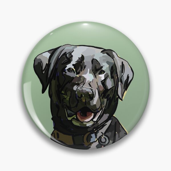 Item preview, Labrador illustration designed and sold by paintinkpenguin.