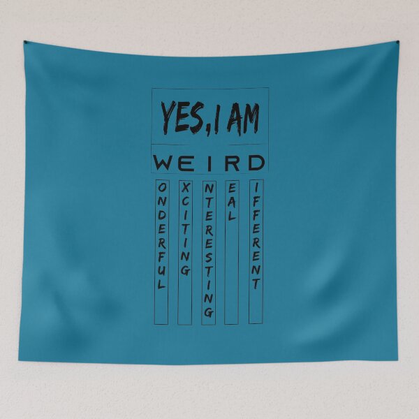 Item preview, yes i am weird,so what ?! designed and sold by UrahGo.