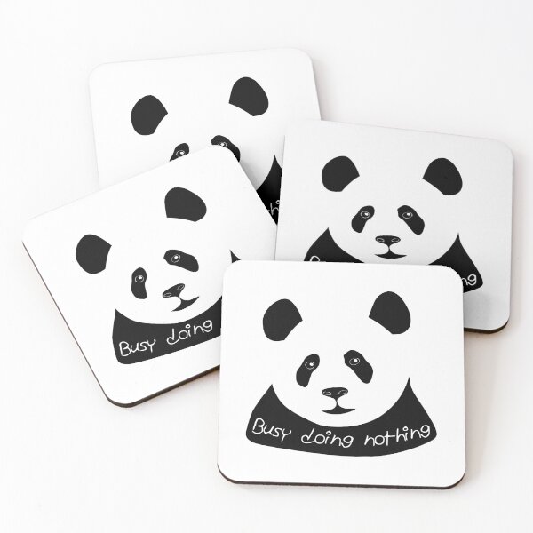 Item preview, busy doing nothing panda designed and sold by Sinovius.