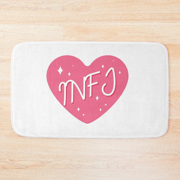 Item preview, INFJ personality typography designed and sold by Morcawork.