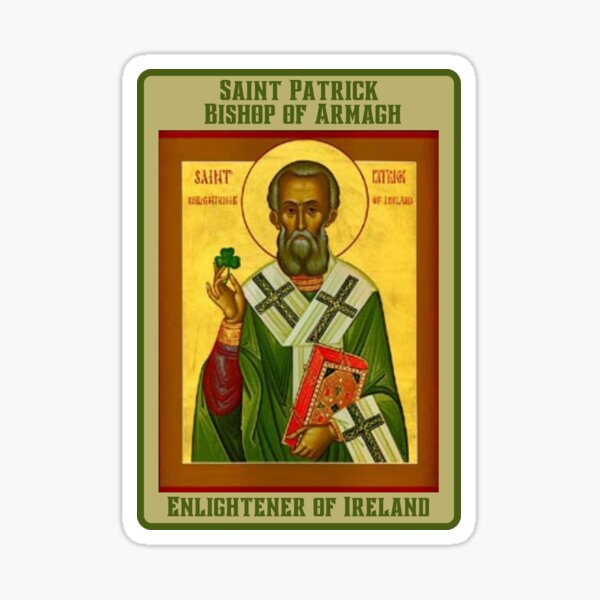 Item preview, Saint Patrick Bishop Of Armagh Enlightener Of Ireland designed and sold by DiverseMerch.