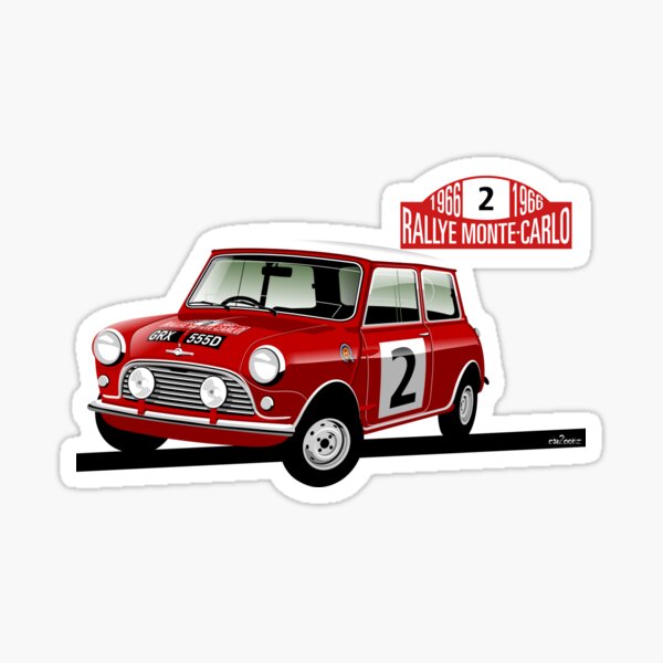 1966 Rallye Monte Carlo Sticker