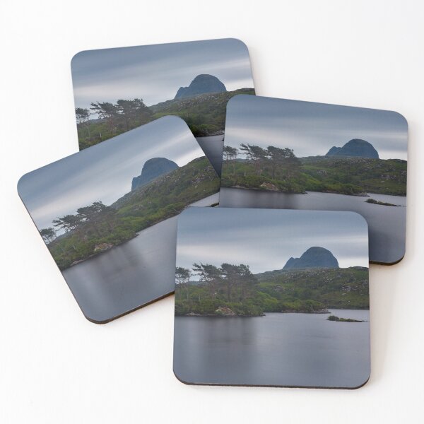 Item preview, Canisp and Suilven from Loch Druim Suardalain designed and sold by derekbeattie.