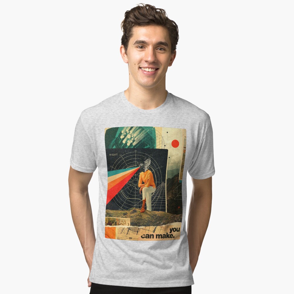 Item preview, Tri-blend T-Shirt designed and sold by FrankMoth.