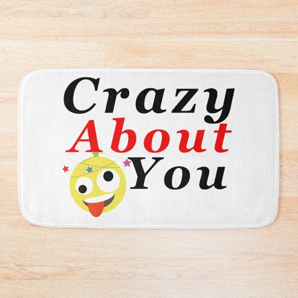Item preview, Crazy about you with emoji designed and sold by seelya83.