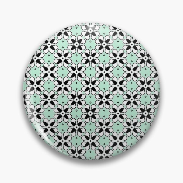 Item preview, Boho Bohemian 70s Floral Geo Pattern designed and sold by mythandframe.