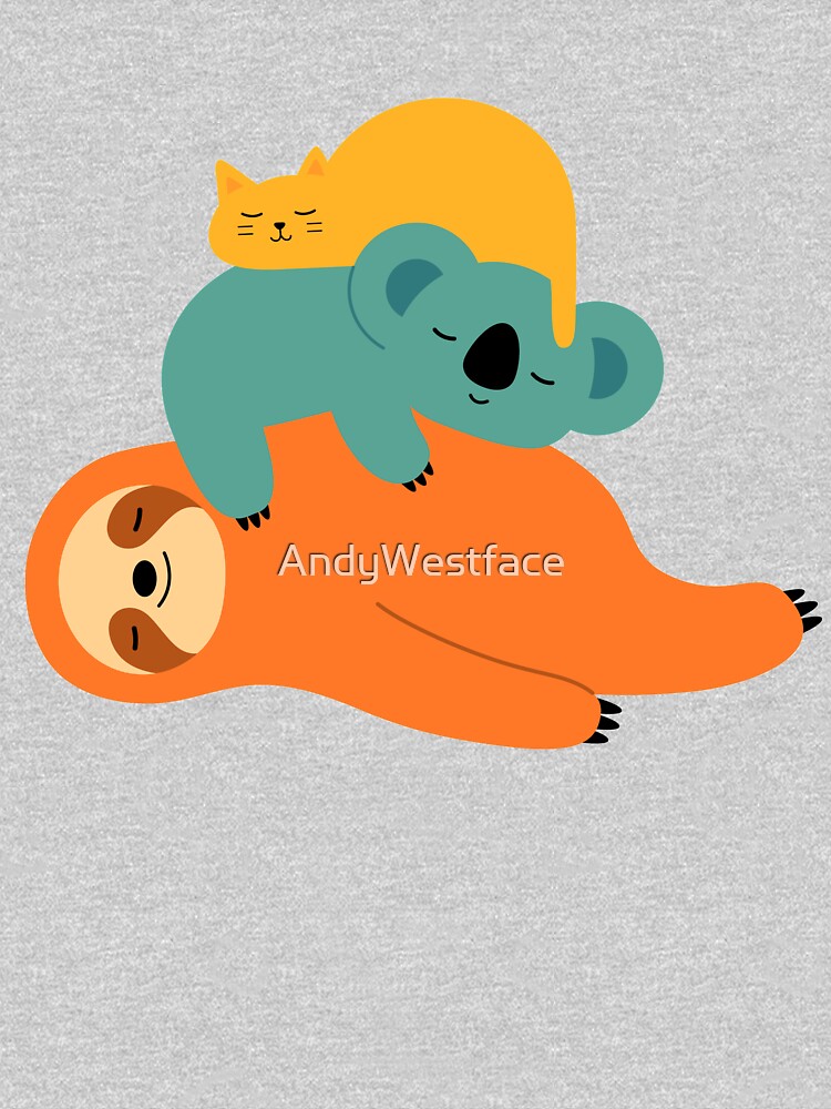 Thumbnail 5 of 5, Toddler Pullover Hoodie, Being Lazy designed and sold by AndyWestface.