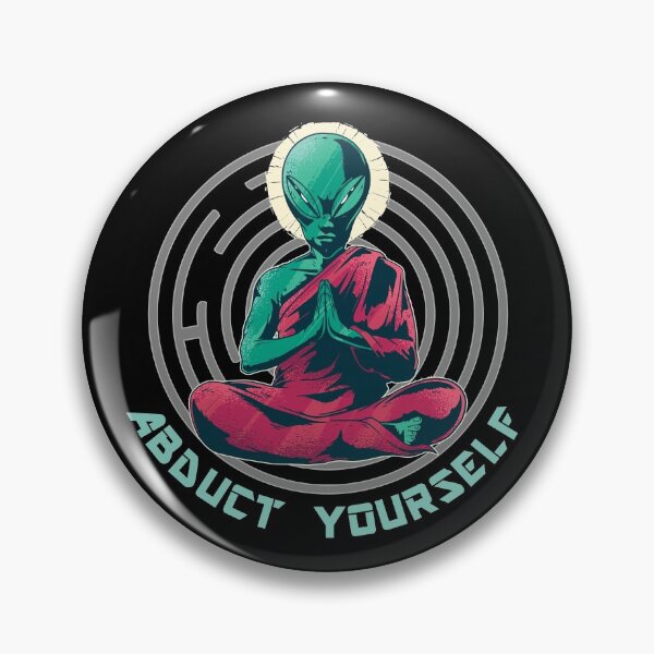Item preview, Abduct Yourself an Alien Monk with UFO Wisdom designed and sold by Frosty1489.