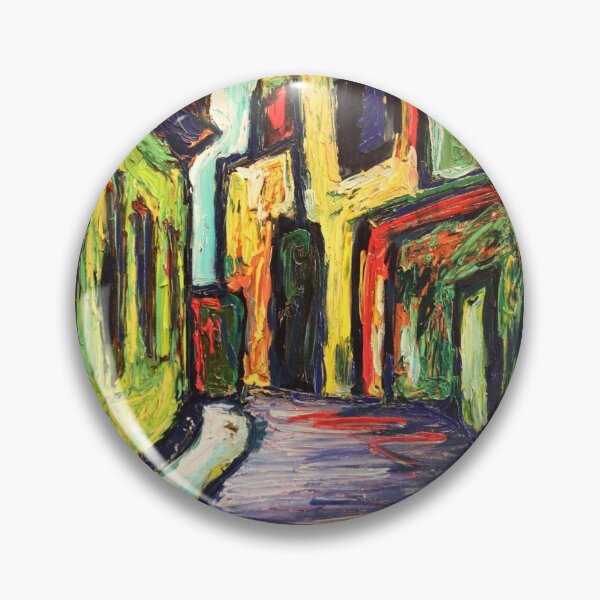Item preview, Alley - Expressionist designed and sold by paintinkpenguin.
