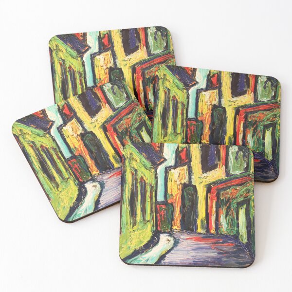 Item preview, Alley - Expressionist designed and sold by paintinkpenguin.