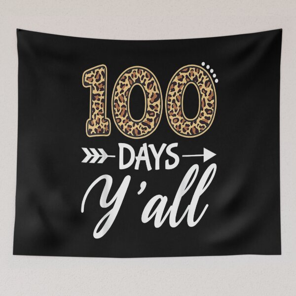 Item preview, 100 Days Y'all Teacher or Student 100th Day of school gift T-Shirt designed and sold by Trendy Shirt.
