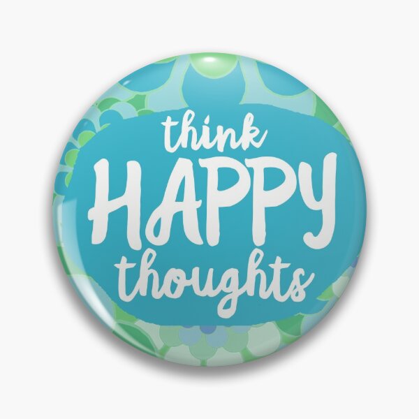 Item preview, Think Happy Thoughts designed and sold by Giddy Kipper.