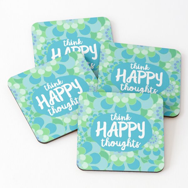 Item preview, Think Happy Thoughts designed and sold by Giddy Kipper.