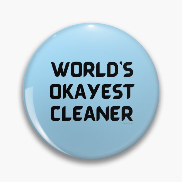 Item preview, World's Okayest Cleaner Fun Housekeeping Humor designed and sold by SavvyCleaner.