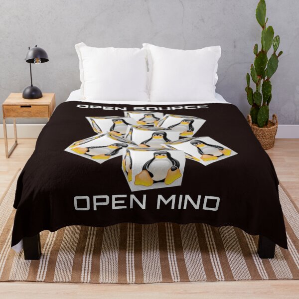 Item preview, Open Source Open Mind, Tux designed and sold by Brad Chambers.