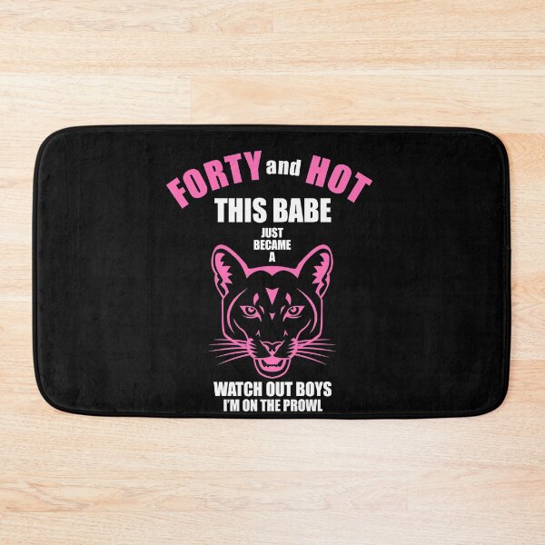 Item preview, Fabulous 40TH Birthday Cougar designed and sold by MoonsmileProd.