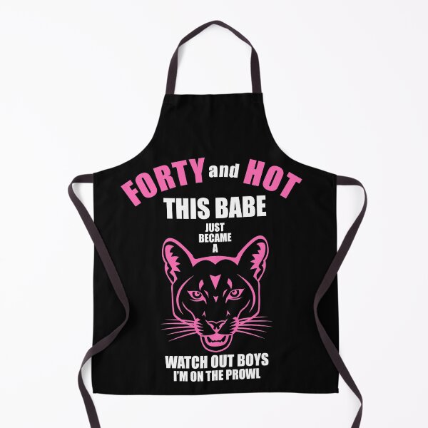 Item preview, Fabulous 40TH Birthday Cougar designed and sold by MoonsmileProd.