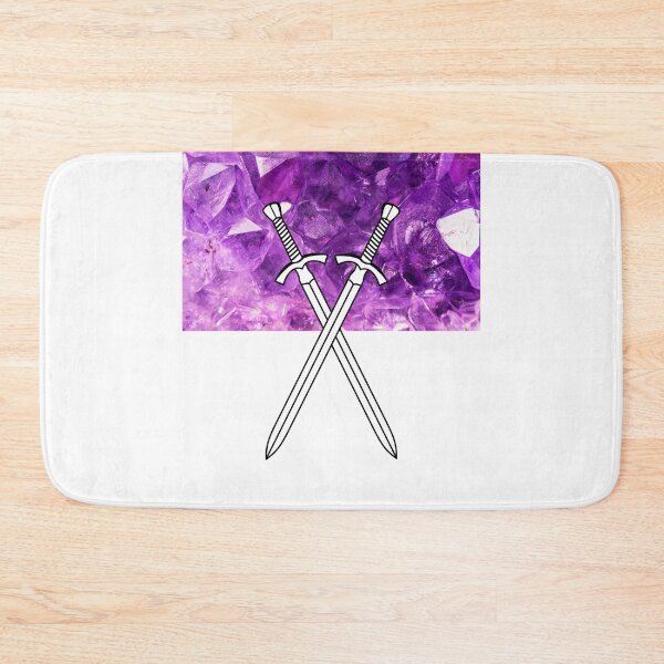 Item preview, Crossed crystal swords designed and sold by thatsit-itslit.