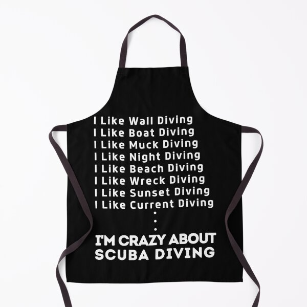 Item preview, I'm Crazy About Scuba Diving designed and sold by StudioAquaLumos.