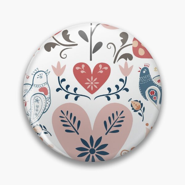 Item preview, Valentines Folk Art designed and sold by zanybay.