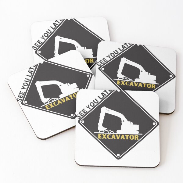 Item preview, See You Later Excavator , Funny t-shirt For Excavator Drivers And Crane Operator, Cute Excator Gift Idea For Boys designed and sold by PIXEcompany.
