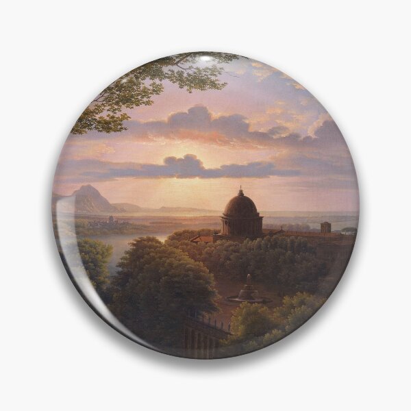 Item preview, Landscape with Pilgrim (1813) - Karl Friedrich Schinkel designed and sold by SALON DES ARTS.