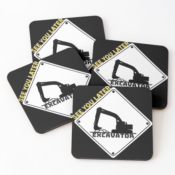 Item preview, See You Later Excavator , Funny t-shirt For Excavator Drivers And Crane Operator, Cute Excator Gift Idea For Boys designed and sold by PIXEcompany.