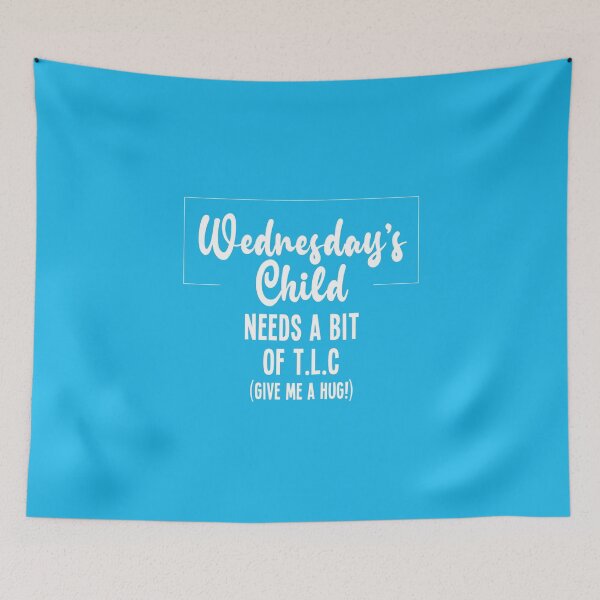 Item preview, Wednesday's Child Needs A Hug designed and sold by VicEllisArt.