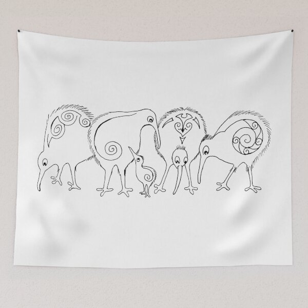 Item preview, Kiwi family designed and sold by Linda Bassett.