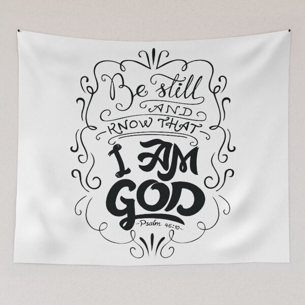 Item preview, Be Still And Know That I Am God Psalm 46:10 designed and sold by ProjectX23.