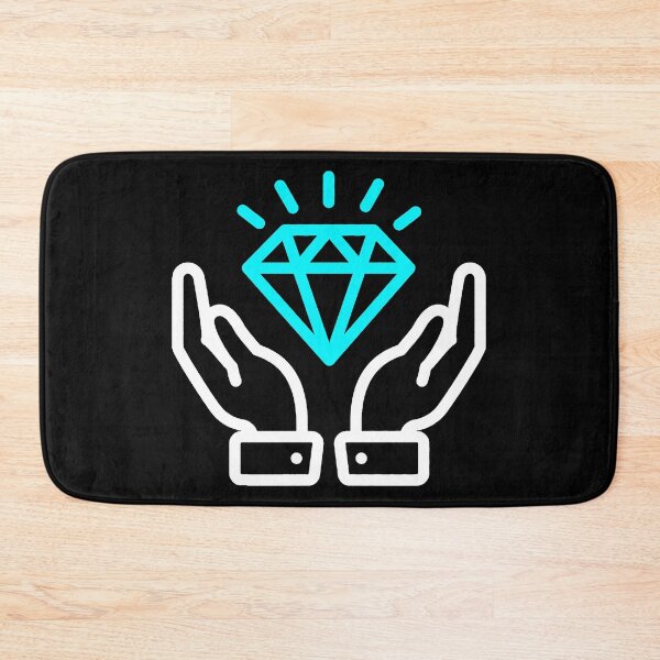 Item preview, Minimalist Diamond Hands - White and Diamond Edition *HIGH QUALITY* designed and sold by Alex3214.