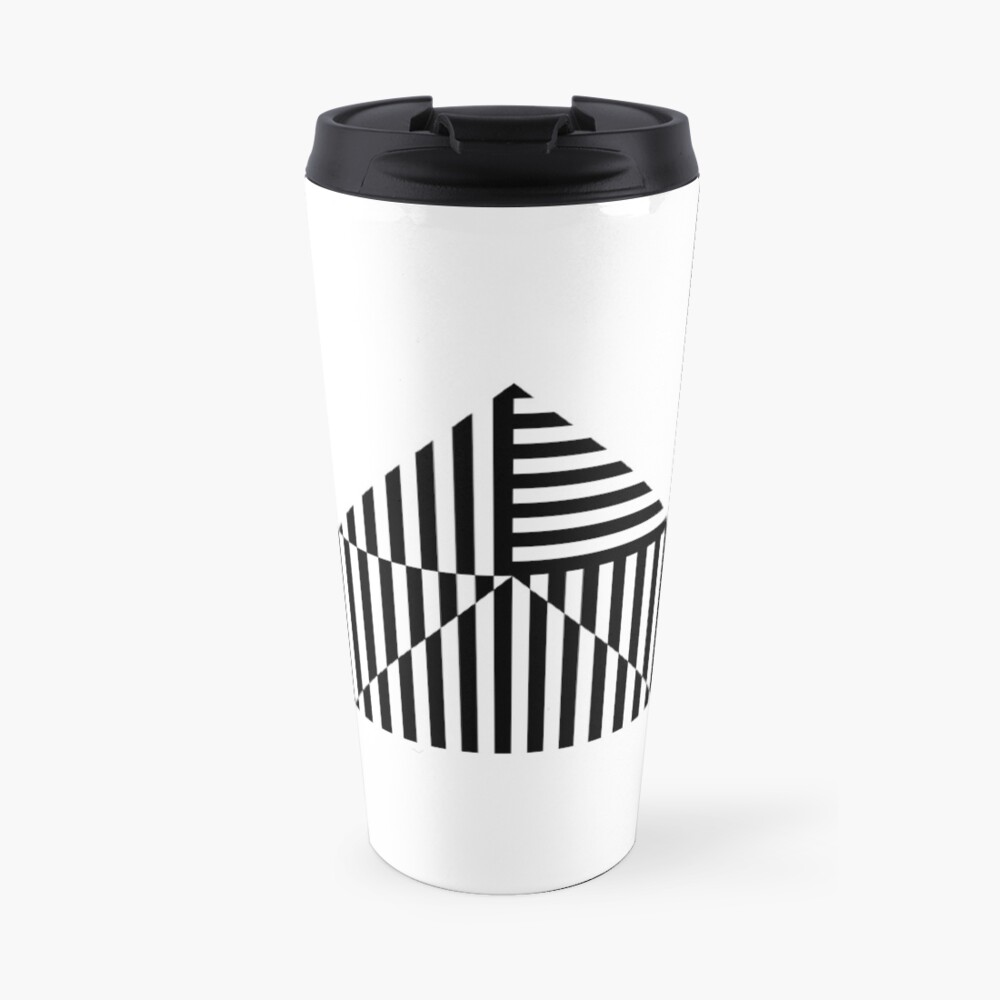 Paper Boat design Travel Mug