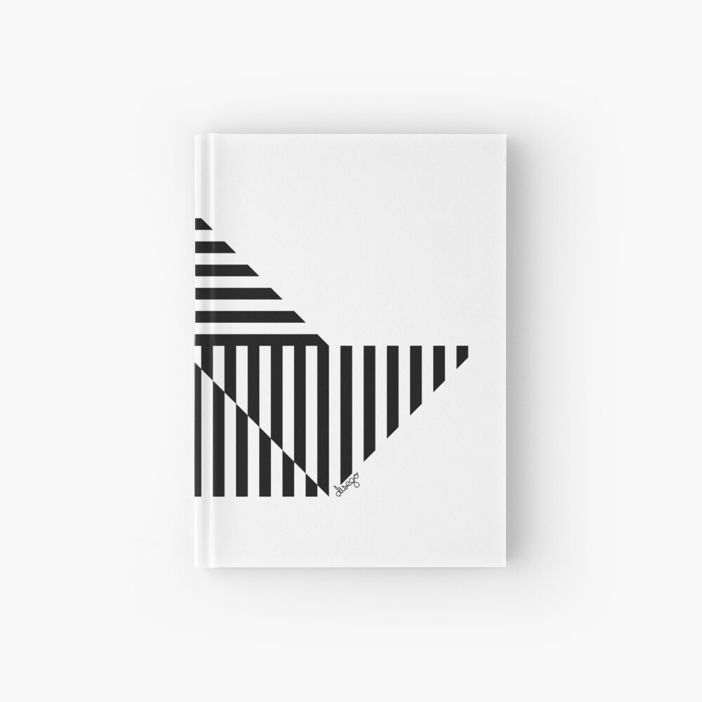Paper Boat design Hardcover Journal