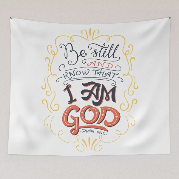 Item preview, Be Still And Know That I Am God Psalm 46:10 designed and sold by ProjectX23.