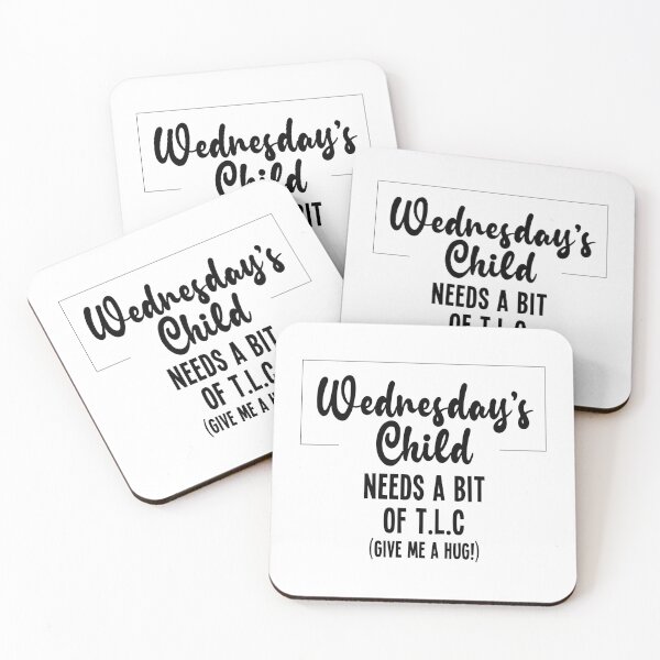 Item preview, Wednesday's Child Wants A Hug designed and sold by VicEllisArt.