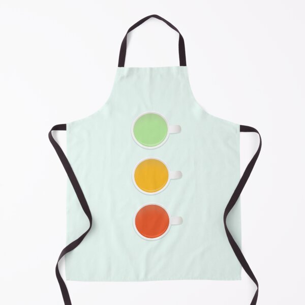 Item preview, Teacup Traffic Lights Green Yellow And Red Teas On Mint designed and sold by 4U2NV-LDN.