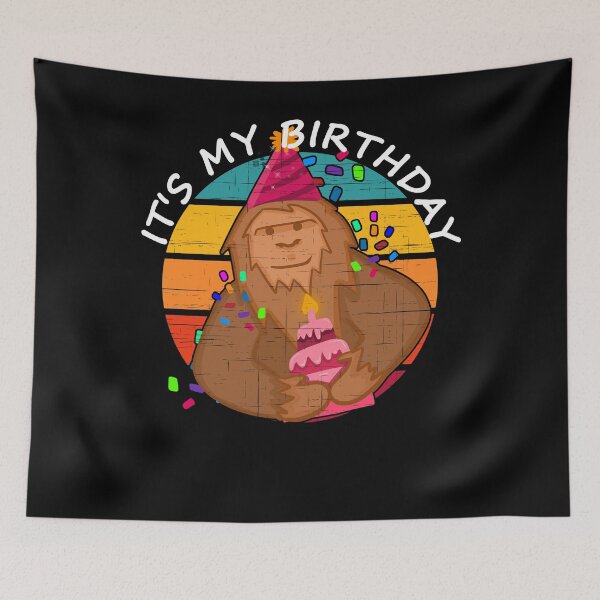 Item preview, Bigfoot It's my birthday  designed and sold by PERsonalthreads.
