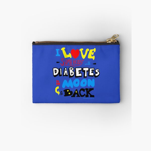 Item preview, I love somebody with Diabetes to the Moon & Back designed and sold by thediabeticsurvivor.