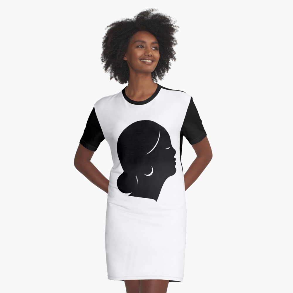 Aperçu de l'œuvre Robe t-shirt créée et vendue par Eshka.