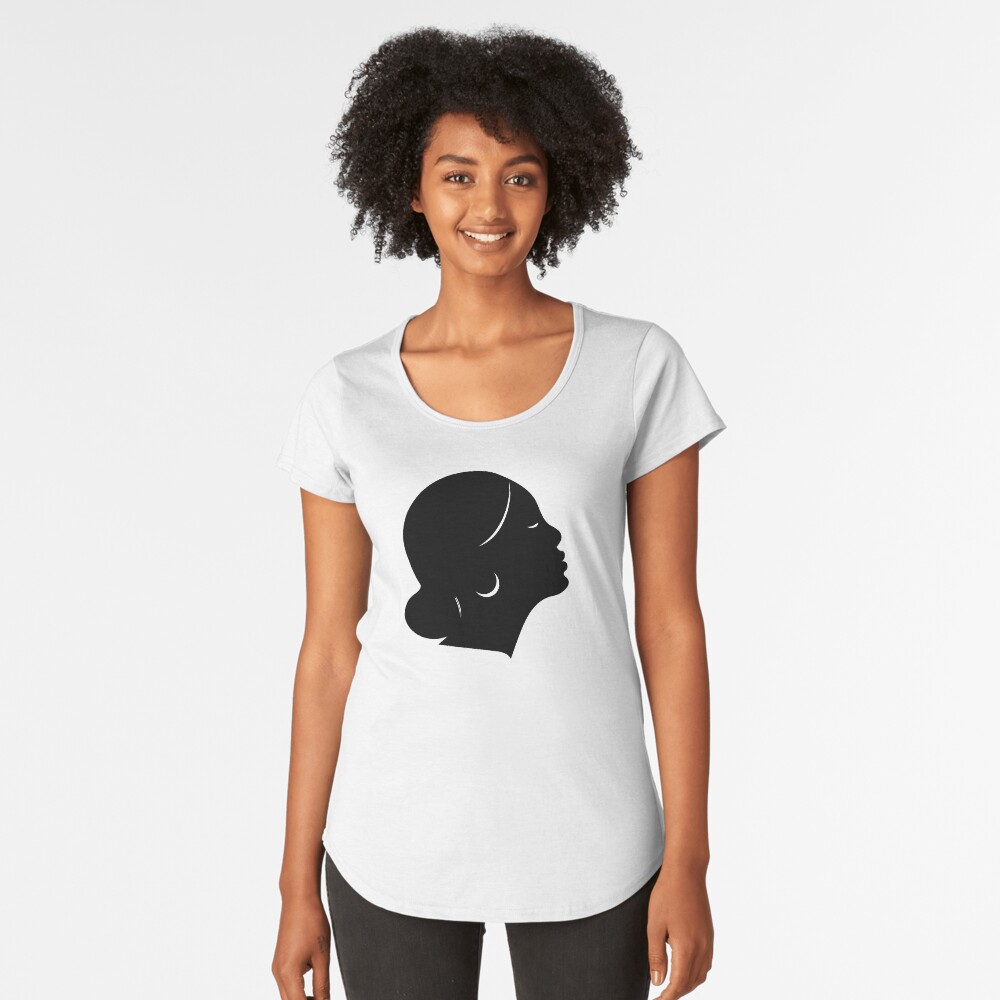Aperçu de l'œuvre T-shirt premium échancré créée et vendue par Eshka.